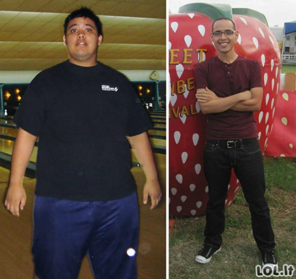 Sėkmingi svorio metimo pavyzdžiai