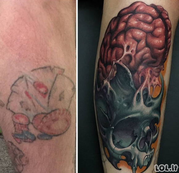 Kai iš baisių tattoo padaromi tikri šedevrai