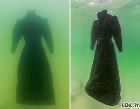 Kaip atrodo suknelė po 2 metų Negyvojoje jūroje
