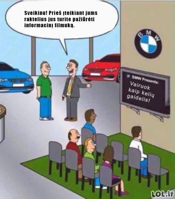 Kas vyksta BMW salonuose