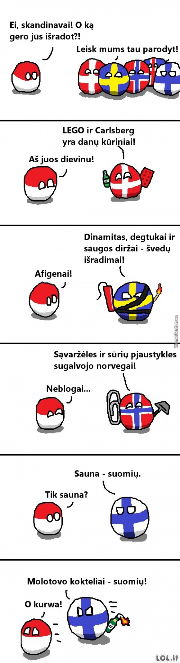 Ką gero išrado skandinavai?