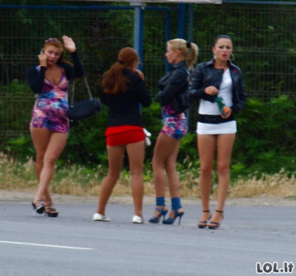 Prostitutės iš skirtingų pasaulio valstybių
