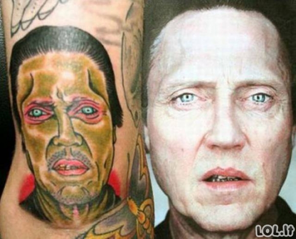 Tragiškų tatuiruočių galerija