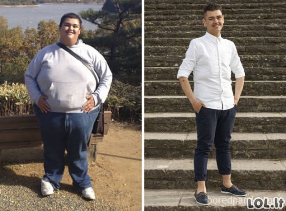Drastiški svorio pokyčiai: PRIEŠ ir PO nuotraukos