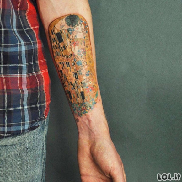 Kai tatuiruotes daro tikri menininkai