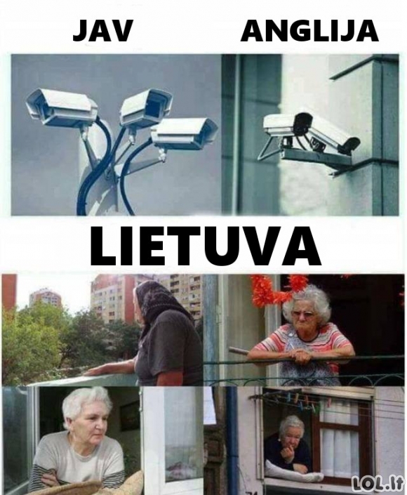 Stebėjimo kameros pasaulyje