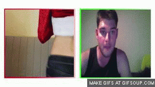 Geriausios webcam išdūrkės [GIF rinkinys]