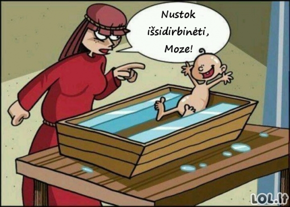 Mozė kūdikystėje