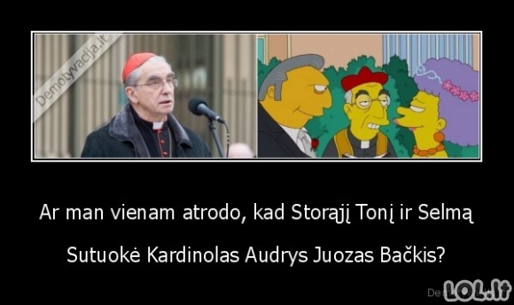 Lietuvos Kardinolas Simpsonuose?