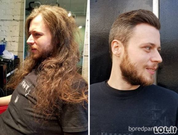 Kaip gera šukuosena gali visiškai pakeisti vyrų išvaizdą [GALERIJA]