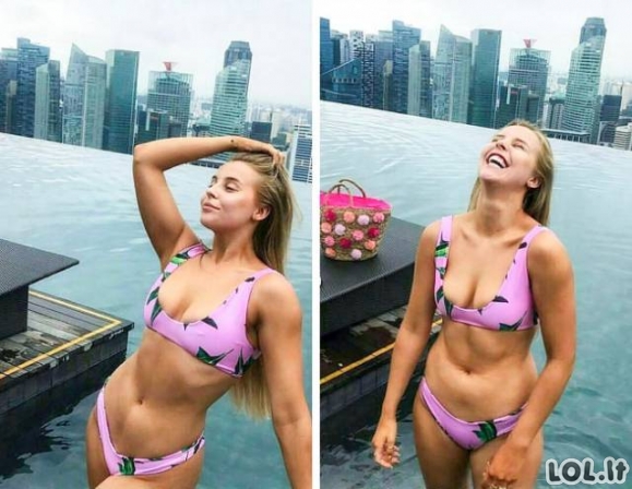 Instagramo merginos demonstruoja kaip atrodo realybėje
