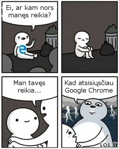 Nesuprastas Internet Exploreris