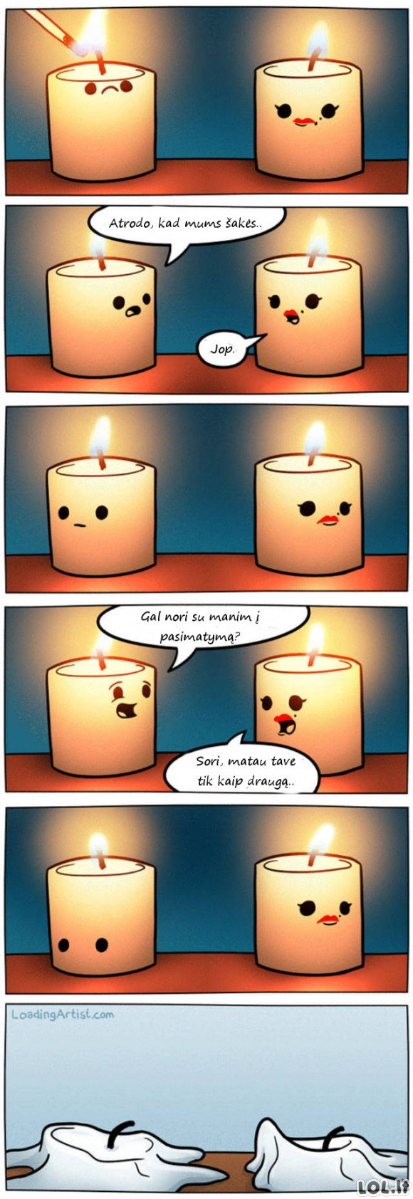 Nelaimėlės žvakės