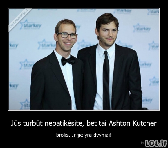 Ashton Kutcher brolis