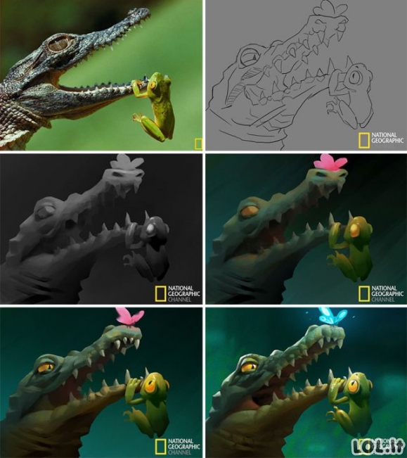 Animacijos, kurios buvo padarytos iš National Geographic kadrų [galerija]
