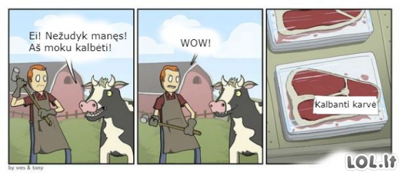 Kalbanti karvė