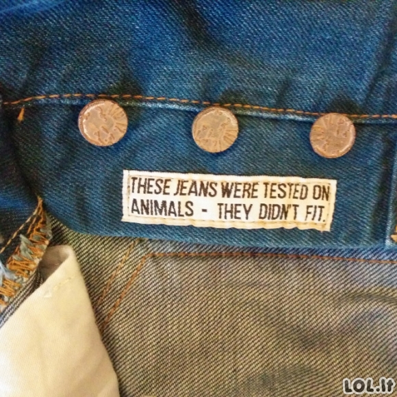 Linksmi užrašai ant drabužių etikečių [en] (20 foto)