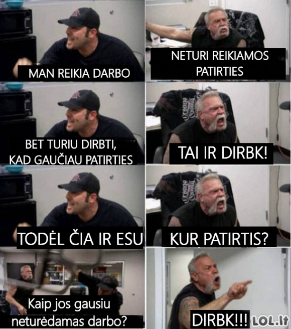 Patirties problema darbo rinkoje Lietuvoje