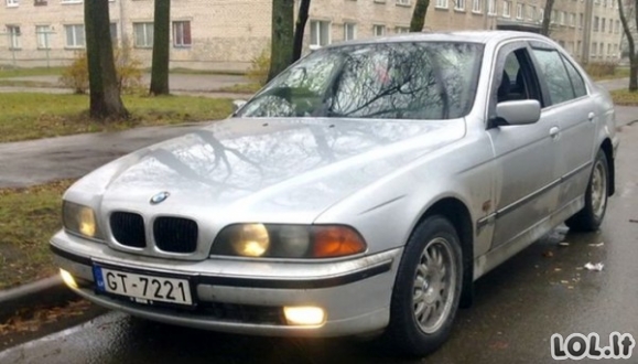 Kaip auksarankiai perdarė BMW E39