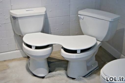 Šie tualetai užtikrins, jog ant jų praleisite tikrai mažai laiko [GALERIJA]