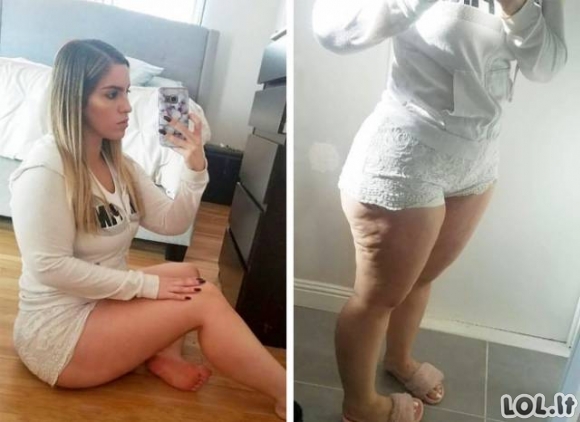 Merginos atskleidžia tiesą apie tobulas nuotraukas instagrame (23 nuotraukos)