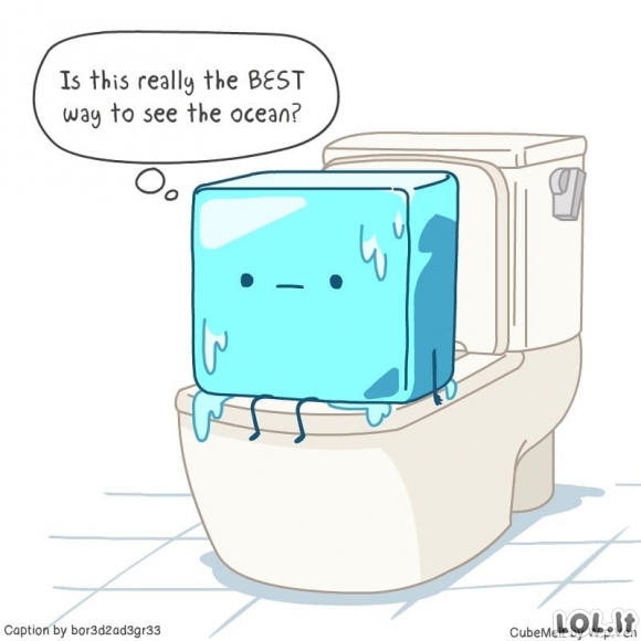 Smagus ledo kubelio gyvenimas (30 komiksų)