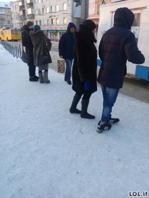 Keletas nuotraukų iš šios žiemos Rusijoje [GALERIJA]