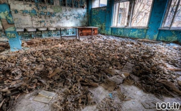 Nuotraukos, parodančios pasekmes po Černobylio avarijos [GALERIJA]