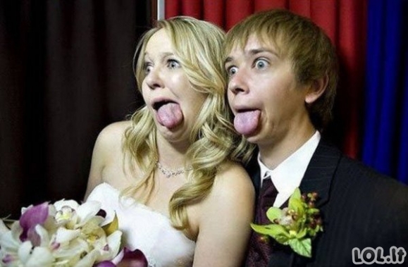 Kvailiausios vestuvinės nuotraukos, kurių geriau būtų nedėję į albumą [GALERIJA]