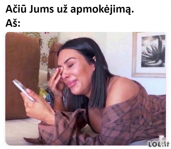 Po apmokėjimo