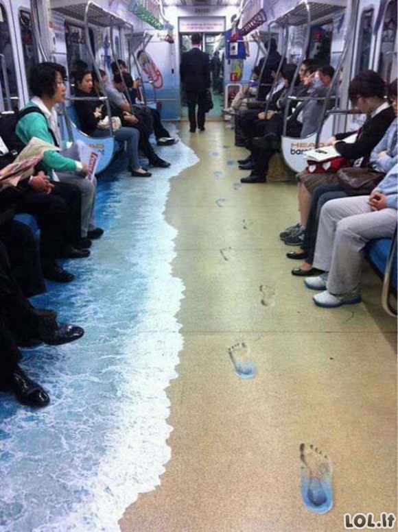 Keisčiausi keleiviai, kuriuos galima pamatyti užsienio metro [GALERIJA]