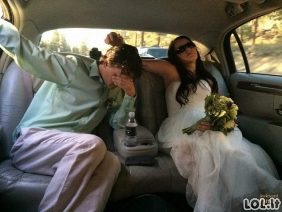 Kvailiausios nuotraukos, užfiksuotos vestuvėse [GALERIJA]