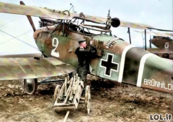 Pirmojo pasaulinio karo nuotraukos SPALVOTAI [GALERIJA]