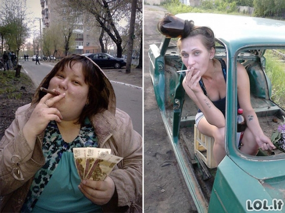 Rusų nuotraukos, kurias sunku suvokti blaiviu protu