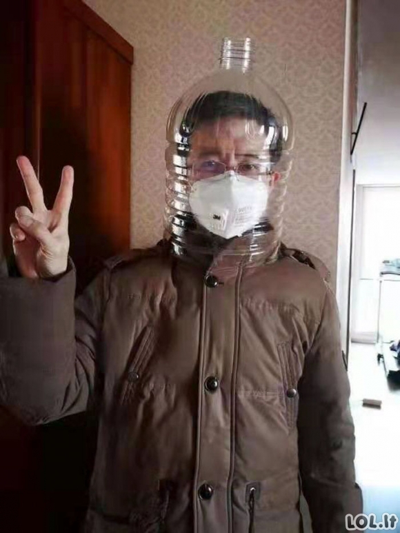 Kaip žmonės Kinijoje saugosi nuo COVID-19