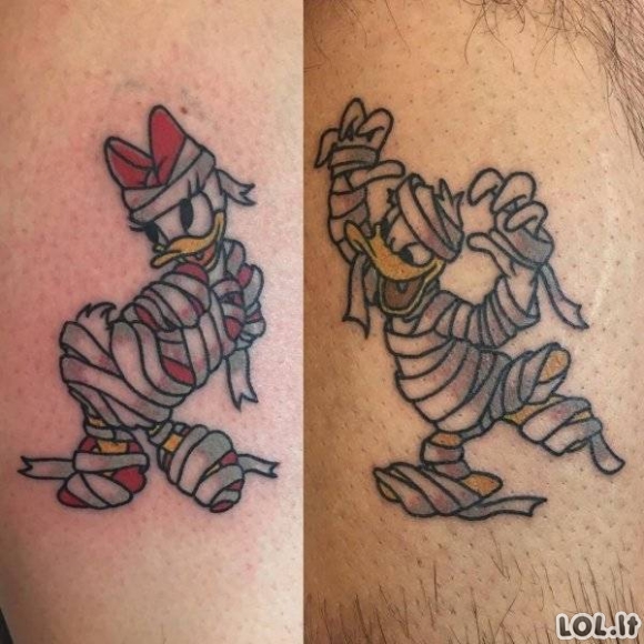 Poros darosi tatuiruotes kartu [GALERIJA]