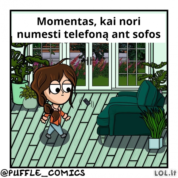 Telefonas - parkūras