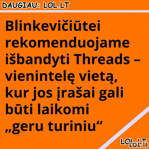 Blinkevičiūtės turinys