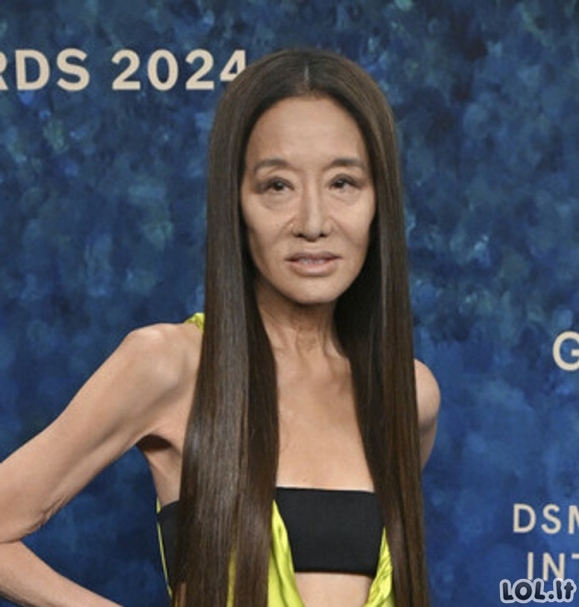  „Atspari senėjimui!” – 75-erių Vera Wang atrodo jauniau nei bet kada