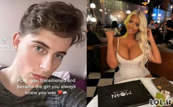 INFLUENCERIS POKYČIAMS IŠ VYRO Į MOTERĮ IŠLEIDO 2 MILIJONUS