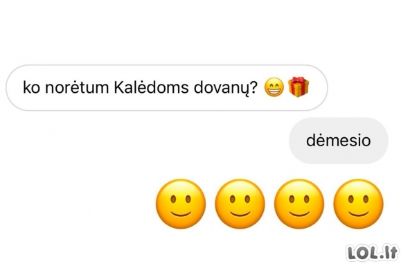 Dėmesys Kalėdoms