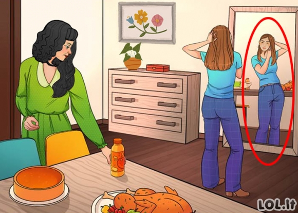 Ar čia tikrai viskas tobula? Tik patys akyliausi pastebės klaidą valgomajame darytoje nuotraukoje!