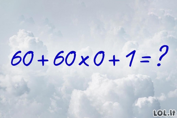Matematinis uždavinys, kuris išmaudo net proto bokštus: neteisingai atsako dauguma!