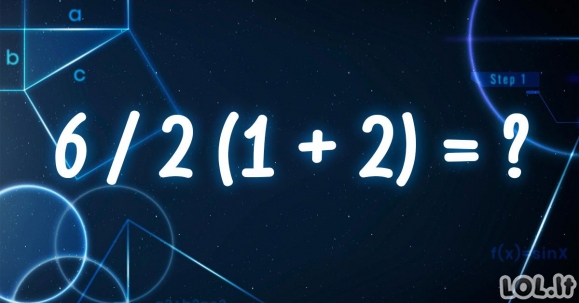 Vienas klastingas matematinis pavyzdys sukėlė audringas diskusijas: ar žinote, kaip iš tiesų jį spręsti?