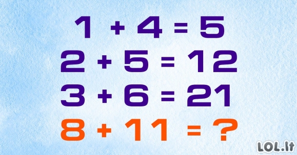 Šis matematinis uždavinys išvedė iš pusiausvyros visą internetą – ar pavyks tau atsakyti teisingai?