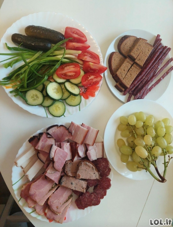 Vietoj restorano – romantiškas stalas