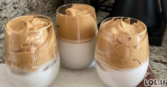 Kava, kuri atrodo kaip desertas: tik 3 ingredientai ir nerealiai kremiškas skonis