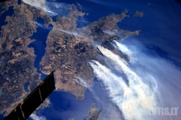 Žemė iš kosmoso: astronauto Fiodoro Jurčikino nuotraukos