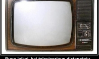 Senovinis televizoriaus distancinis