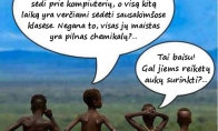 Ką apie mus galvoja Afrikos vaikai